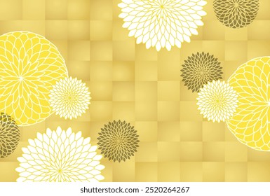 Chrysanthemum Pattern Flower Japanese Pattern Background