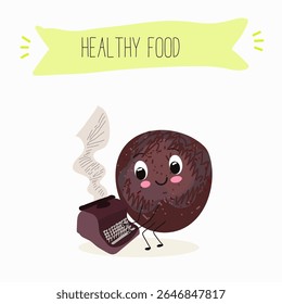  Chrysophyllum, chrysophyllum albidum, chrysophyllum cainito, funny characters, hand drawn vector art.