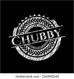 Chubby chalk emblem