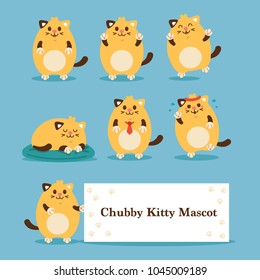 chubby sweet and cute kitty in 7 ready positions.
100% vector layered