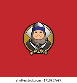 Chubby Warriors. Persian Knight Edition with Shield and Double Dagger.