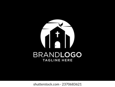 Chuch Cathedral Logo Icon vector	