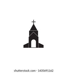 chuch icon vector on a white background