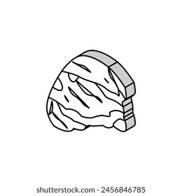 chuck beef meat isometric icon vector. chuck beef meat sign. isolated symbol illustration