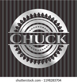 Chuck silver emblem