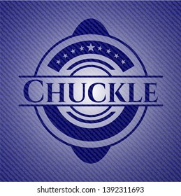 Chuckle jean background. Vector Illustration. Detailed.