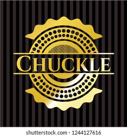 Chuckle shiny badge