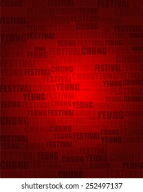 Chung Yeung Festival with same text on red gradient background.