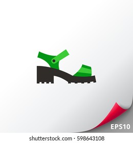 Chunky Sandal Icon