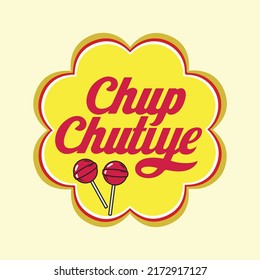 Chupa Chups Logo Parody Vector Illustration
