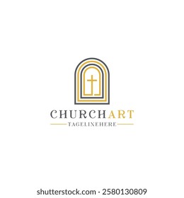 Church art Creative logo design for Church