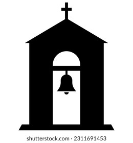 Church Bells In Steeple Illustration Royalty Free SVG, Cliparts, Vectors,  and Stock Illustration. Image 83981070.