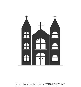 Church Building Icon Vector Design.