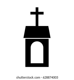 church building isolated icon
