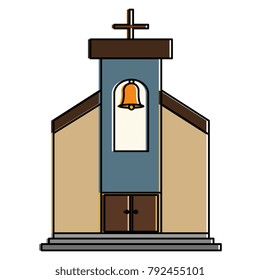 church building isolated icon