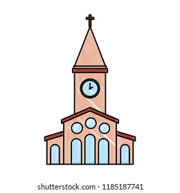 church building religion construction antique