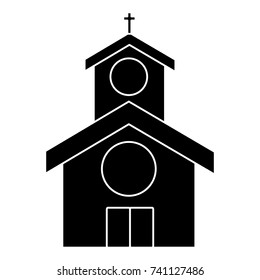 Church building symbol