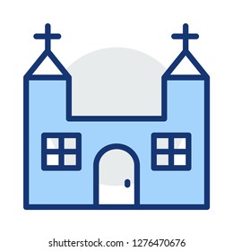 church   catholic   building  