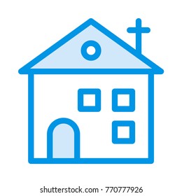  church cute icon