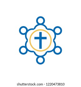 The Church Denomination logo is gathered together