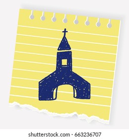 church doodle