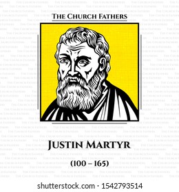 The church fathers. Justin Martyr (100 - 165) was an early Christian apologist, and is regarded as the foremost interpreter of the theory of the Logos in the 2nd century. He was martyred