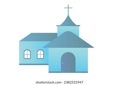 Church has sideways room vector