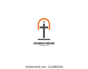 church house logo vector abstract