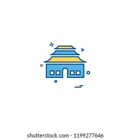 Church icon design vector 