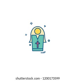 Church icon design vector 