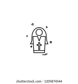 Church icon design vector 