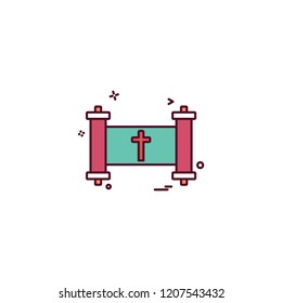 Church icon design vector 