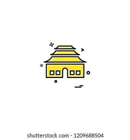 Church icon design vector 