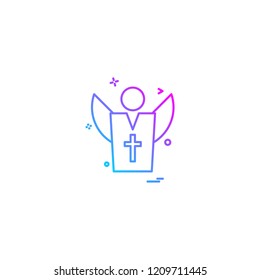 Church icon design vector 