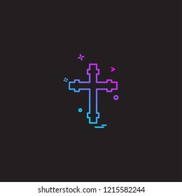 Church icon design vector 