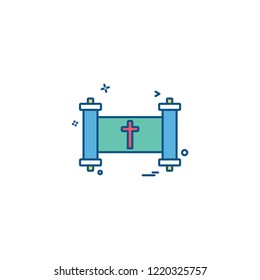 Church icon design vector 