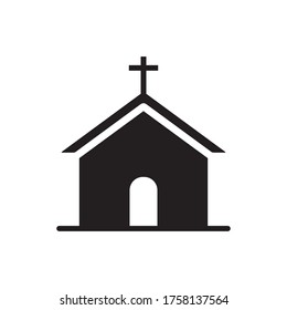 Church Icon Design Vector Template