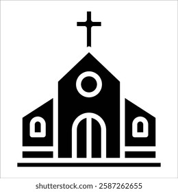 Church Icon Element For Design