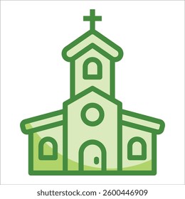 Church Icon Element For Design