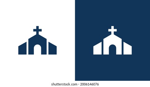 Church icon illustration isolated vector sign symbol