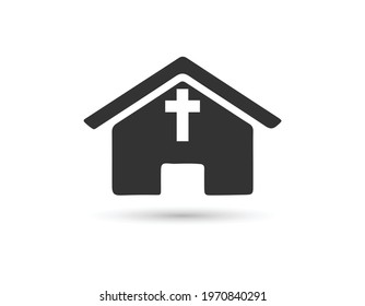 church icon logo vector design template
