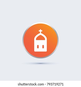 church icon. praying place
