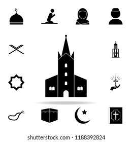 church icon. Religion icons universal set for web and mobile