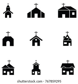 church icon set