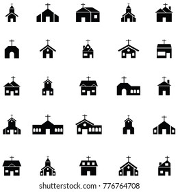 church icon set