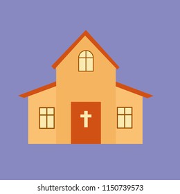 church icon vector