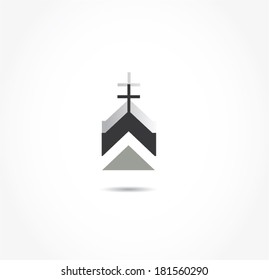 church icon vector