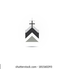 church icon vector