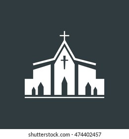 Church icon, Vector