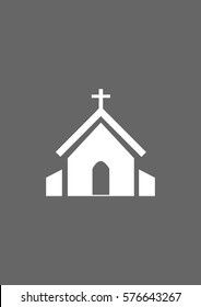 Church icon, Vector